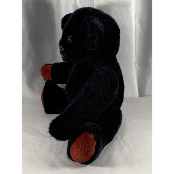 Plush bear Los Angeles Dodgers Knit Outfit. 18" Vintage 1980s handmade - Picture 5 of 11